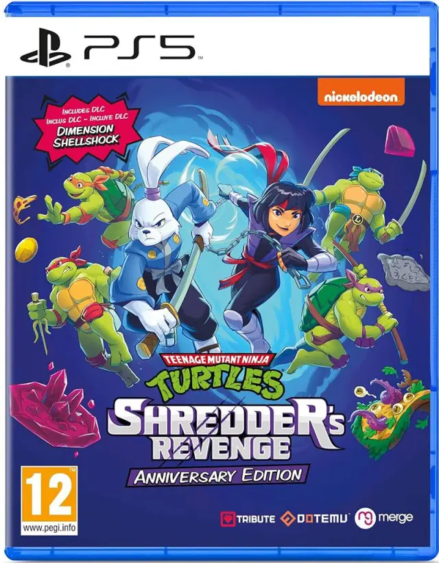Teenage Mutant Ninja Turtles: Shredders Revenge (Anniversary Edition) - PlayStation 5