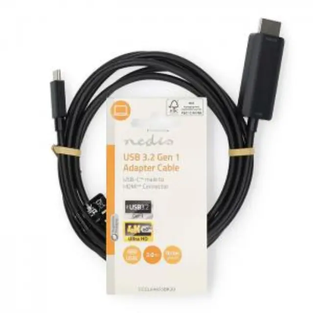 Μετατροπέας USB 3.2 Gen 1x1 Type-C αρσ. - HDMI αρσ., 2.00m. 3