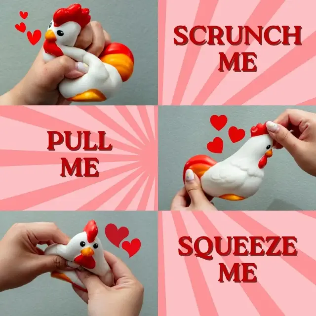 Boxer Gifts Squishy Stress Toy: Κόκορας 2