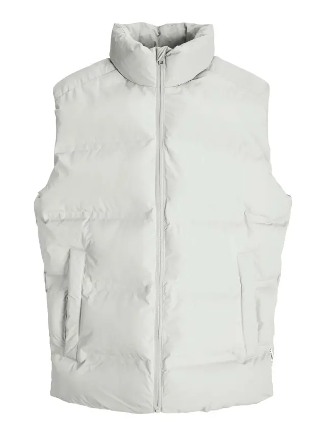 JJESOHO BODYWARMER COLLAR SN Dove