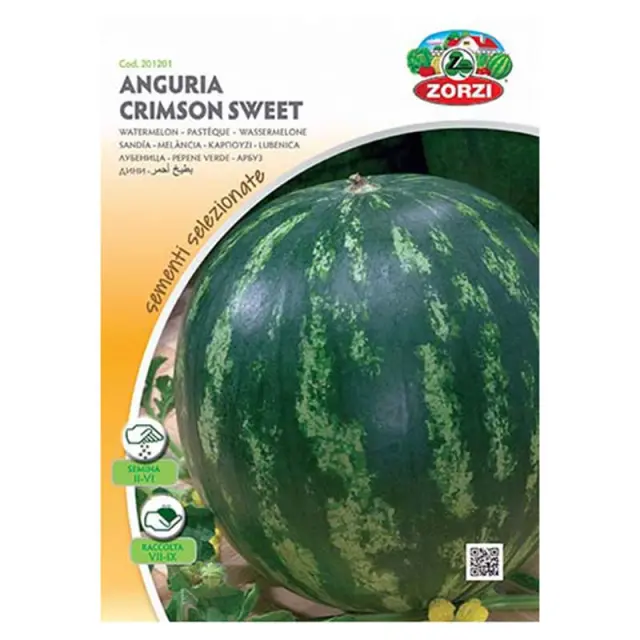 Σπόροι Zorzi Καρπούζι Crimson Sweet