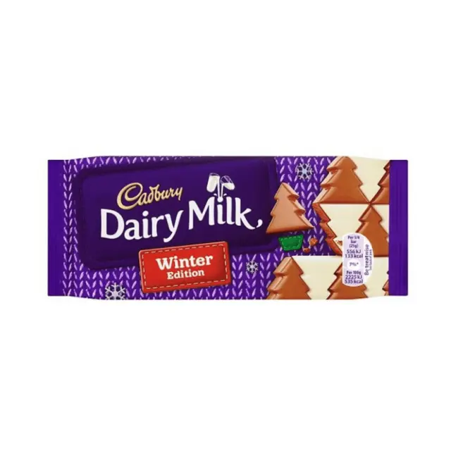 Cadbury Dairy Milk Winter Edition 100gr (ΠΡΟΣΟΧΗ! Λιώνει!)