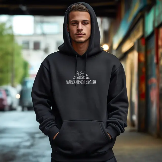 Φούτερ Noshame® Μαύρο - 512335 - XXL