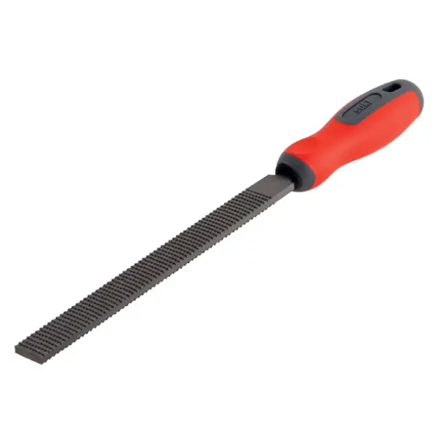 Ράσπες Πλακέ Double Cut 200mm Με Λαβή 2 Υλικών