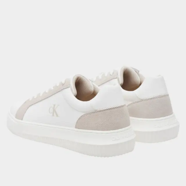 Calvin Klein - Ανδρικά Sneakers Chunky Cupsole Mg Canvas YM0YM01219-02S Λευκό - 44 3