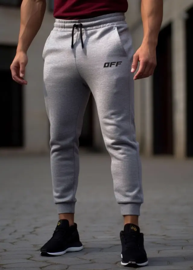 Φόρμα Noshame® Γκρι με τύπωμα - 3025051 - XXL