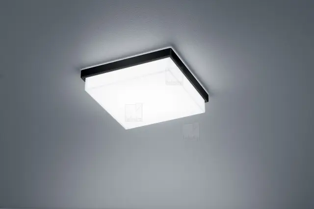 COSI Φωτιστικό Οροφής LED Μαύρο Ματ IP30 Nickel