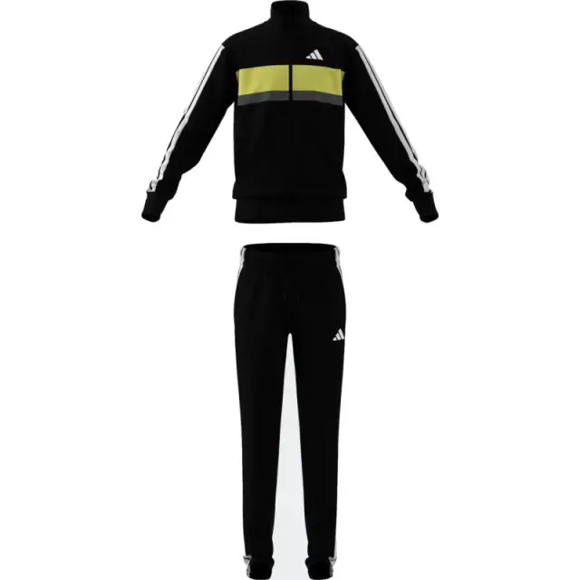 Adidas Tracksuit Tiberio Black/Lime KZ0107 - 128