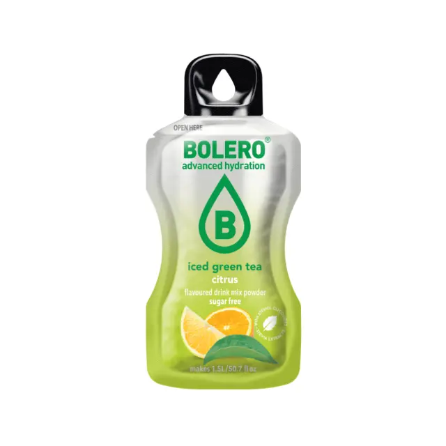 Bolero Iced Green Tea Citrus Flavoured Drink Mix Powder ΧΓ 8gr