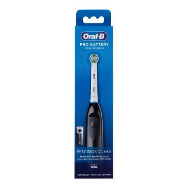 ORAL-B Pro Battery Precision Clean Ηλεκτρική Οδοντόβουρτσα Μπαταρίας Μαύρη 3