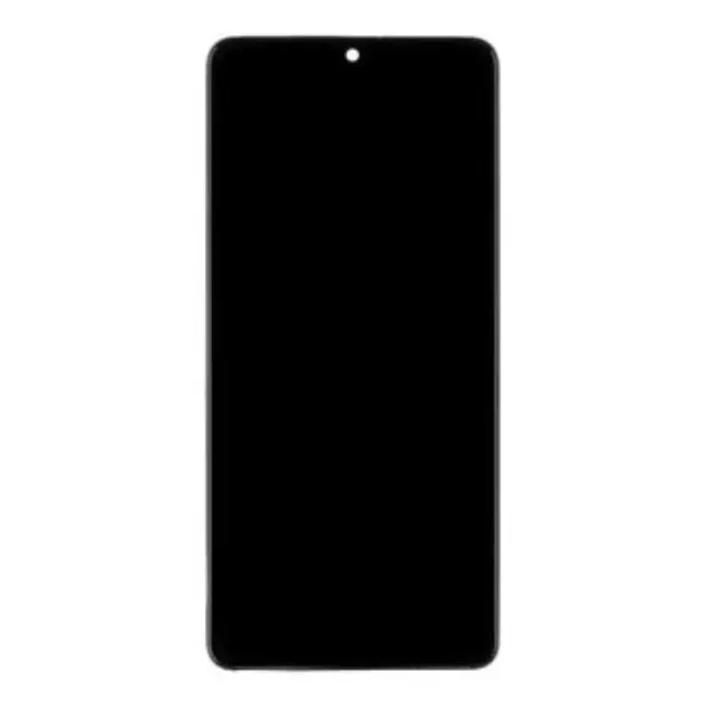LCD display + Touch Unit + Front Cover for Samsung A415 Galaxy A41 Black (Incell)