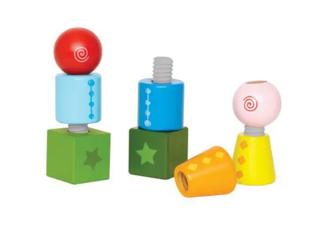 Hape Early Explorer Ξύλινα Σχήματα Twist & Turnables