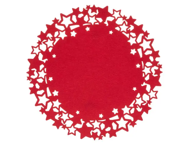 Σουπλά Fééric Lights & Christmas με διάμετρο 38cm - Red 183365 3