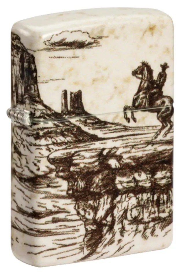 ZIPPO Αναπτήρας - Wild West Scene 540° 2
