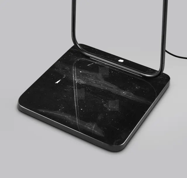 PAD Floor Luminaire Μαύρο Ματ E27 IP20 Ανθρακί 2