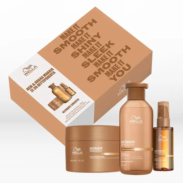 Wella Professionals Ultimate Smooth Limited Edition (Shampoo 250ml, Mask 150ml, Serum 30ml) 2