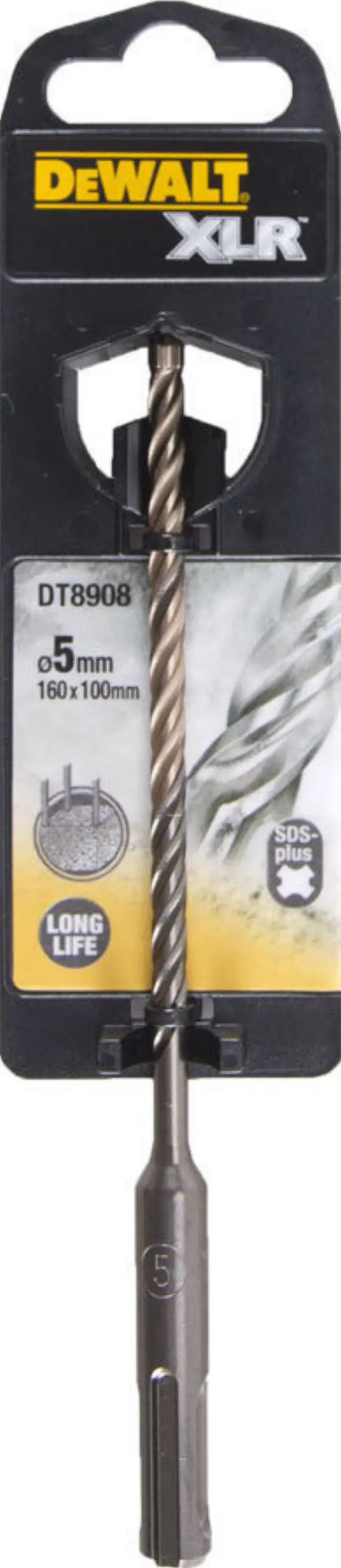 XLR Drill Bit betonam SDS+5*160mm DT8908-QZ DeWALT