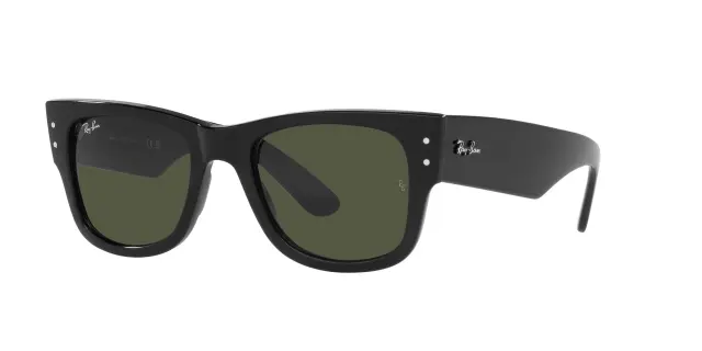 Γυαλιά Ηλίου Ray Ban MEGA WAYFARER RB0840S 901/58 Μονόχρωμοι Polarized (Ray Ban) (RB0840S 901/58)