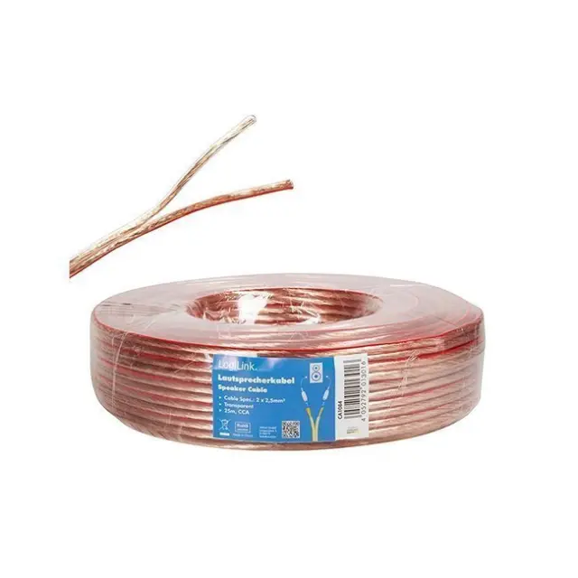 LogiLink Καλώδιο Ήχου 25m 50x0.25mm (CA1084)