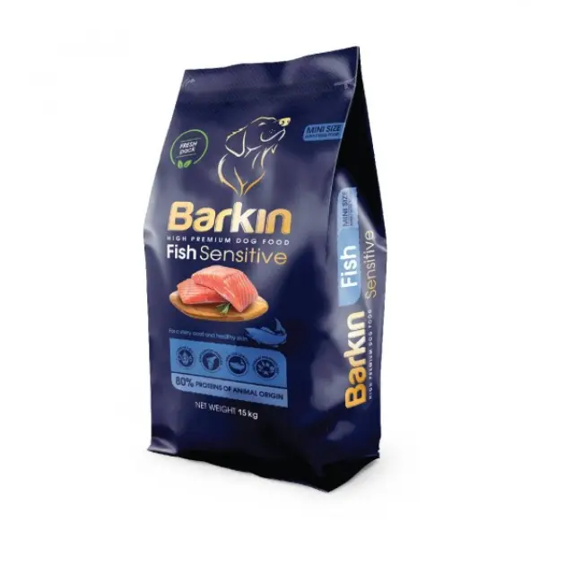 Barkin Adult Dog Food High Premium Mini Fish 15kg