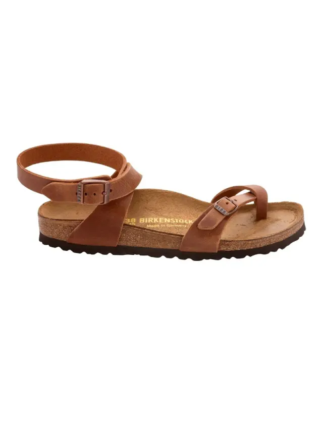 Birkenstock Πέδιλα Γυναικείο δέρμα Oiled Καφέ BIR/YARA 013383 BRAUN - 42 3