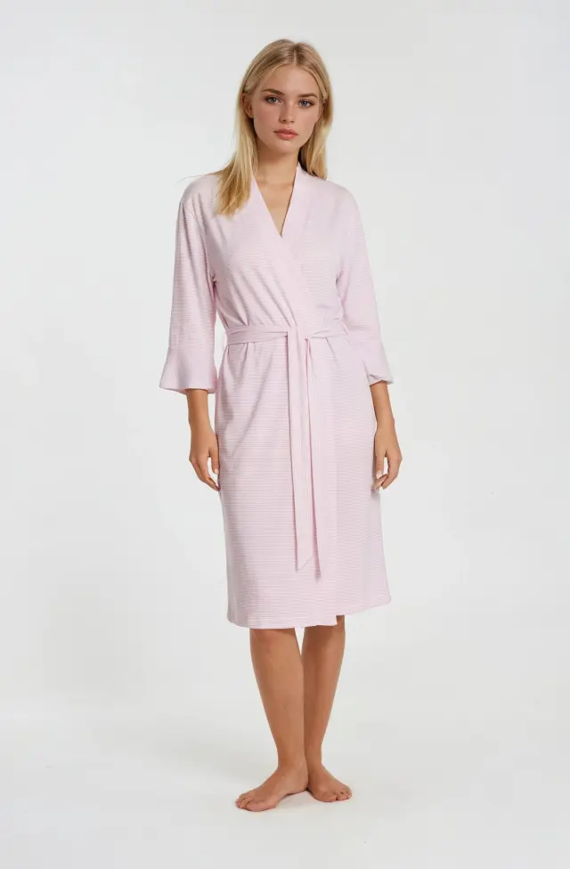 S992 - Type - ROBE SOFT PINK STRIPE - S 2
