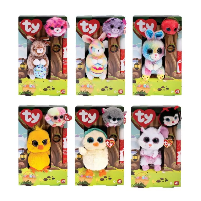 Λαμπάδα 2026 Ty Beanie Boos + Beanie Balls Λούτρινο 15cm Πασχαλινή Παιχνιδολαμπάδα (Τυχαια Επιλογη)