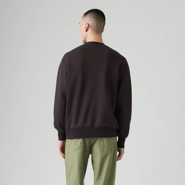 Levi's Authentic Crew Μαύρο Black 2