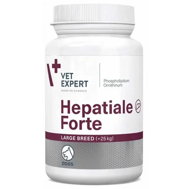 VetExpert Hepatiale Forte Large Breed +25kg Πολυβιταμίνες Σκύλου σε Δισκία για Ηπατικές Παθήσεις 40 tabs