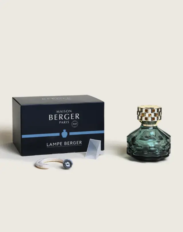 Maison Berger Paris Lampe Berger BOLERO Verte/Noire Καταλυτική Λάμπα Αρωματισμού και Καθαρισμού Αέρα του Χώρου