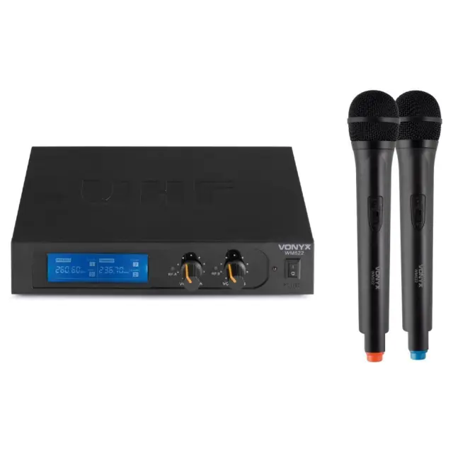 VONYX WM522 ΑΣΥΡΜΑΤΟ ΣΕΤ ΜΙΚΡΟΦΩΝΩΝ