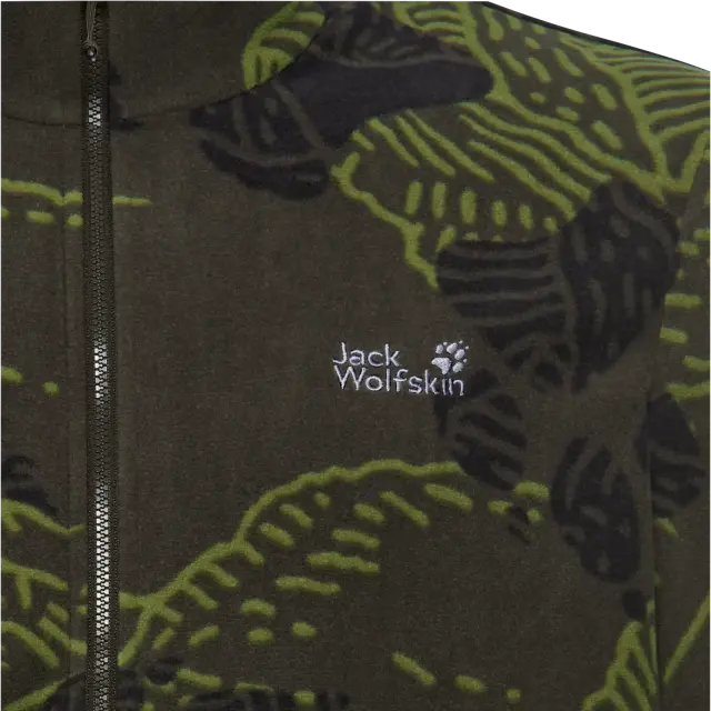 Jack Wolfskin Ανδρική Half Zip Ανδρική Συνθετική Fleece Μπλούζα Paw Era - Medium 2