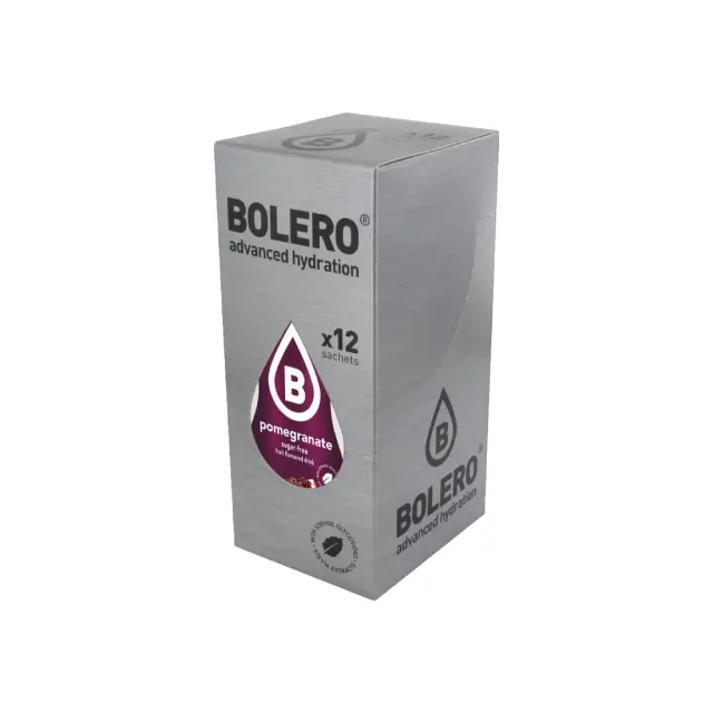 BOLERO Ρόδι - Χυμός σε σκόνη για 1,5L (Κουτί των 12) 9gr