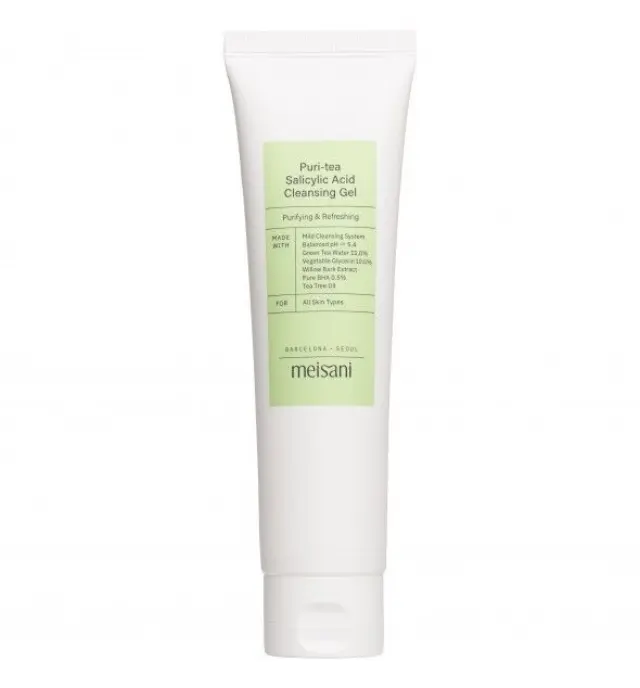Meisani Puri-tea Salicylic Acid Cleansing Gel Τζελ Καθαρισμού 150ml