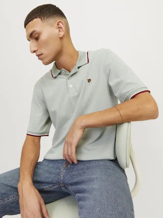 JPRBLUWIN POLO SS NOOS Lily Pad 3