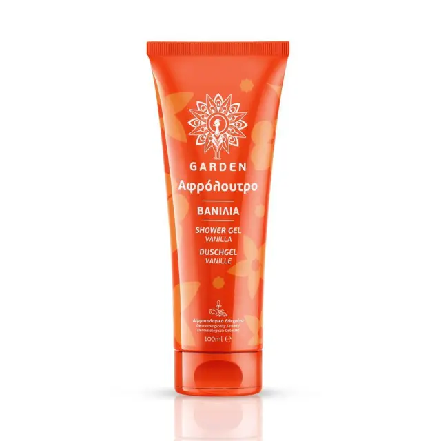 GARDEN Shower Gel Vanilla Αφρόλουτρο Βανίλια 100ml