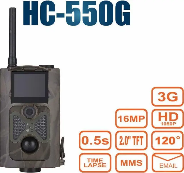 Κάμερα κυνηγιού νυχτερινής λήψης - HC550G 3G Hunting 2