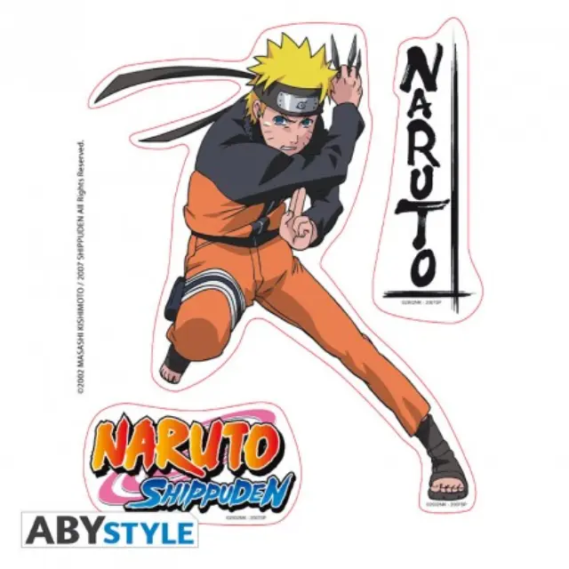 Σετ αυτοκόλλητα NARUTO SHP Stickers 16x11cm 2 sheets Naruto/Jiraiya ABYDCO151 3