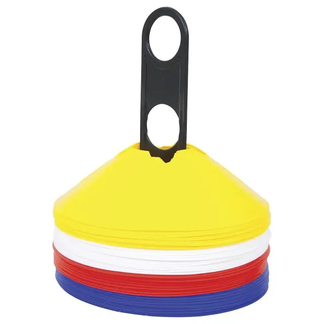 Amila 40 pack 20x5cm Training Cones Πολύχρωμο 48586 (Amila) - One Size