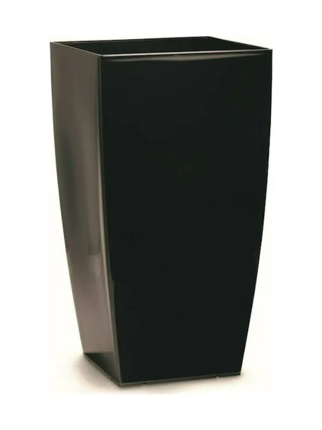 Plastona tetra brillante γλάστρα 65lt - 36x36x66cm Μαύρο-B / 103532
