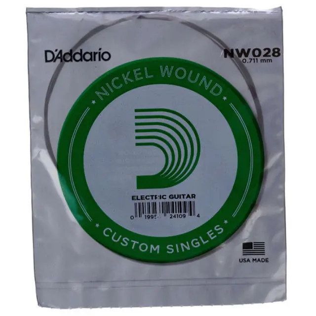 D'Addario NW028 Nickel Wound Χορδή Ηλεκτρικής Κιθάρας