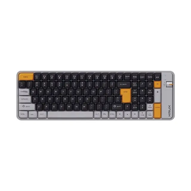 Krux Gaming Keyboard Zyro Black / Gray (KRXA004)
