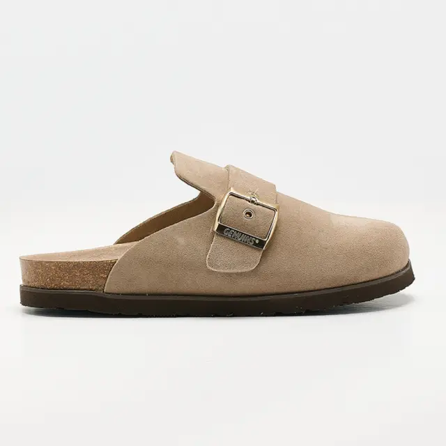 Genuins Σαμπώ Γυναικείο δέρμα suede Μπεζ GEN/IZAR VELOUR SAND
