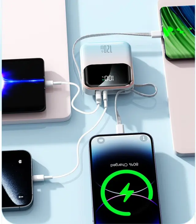 Powerbank Mini - Fast Charge - 8.000mah - DX337 - 813669 - Yellow 2