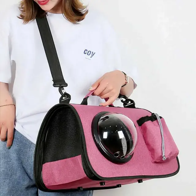 Τσάντα μεταφοράς κατοικιδίου - 915-6 - 550936 - Pink 2