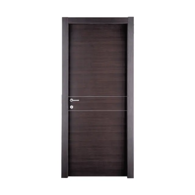 Εσωτερική Πόρτα Wenge με inox ΚΠ 101 3