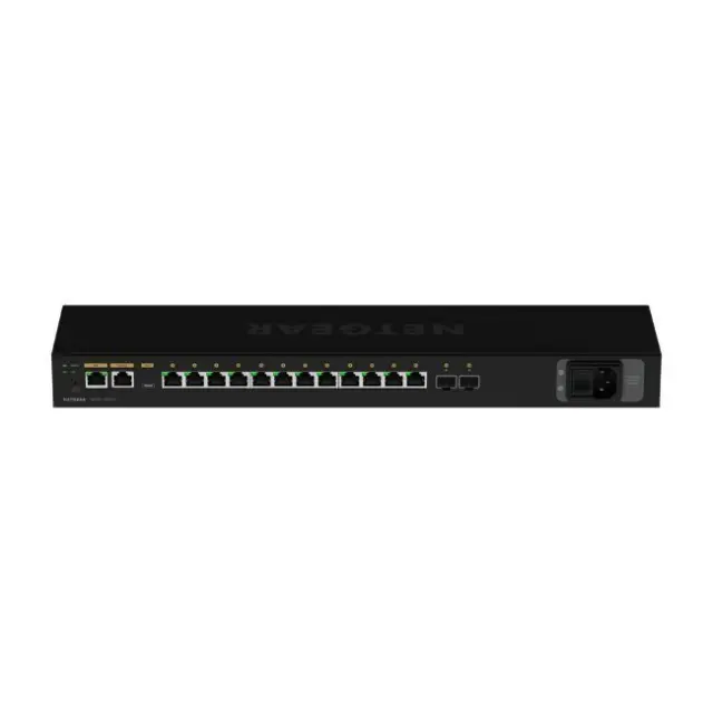 Netgear Managed Switch L2 M4250-12M2XF 12-Port Gigabit 2-Port SFP Black (MSM4214X-100EUS)