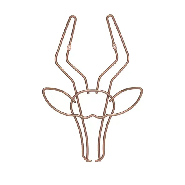 Κρεμάστρα Τοίχου Safari Antilope Copper | 4 Θέσεων