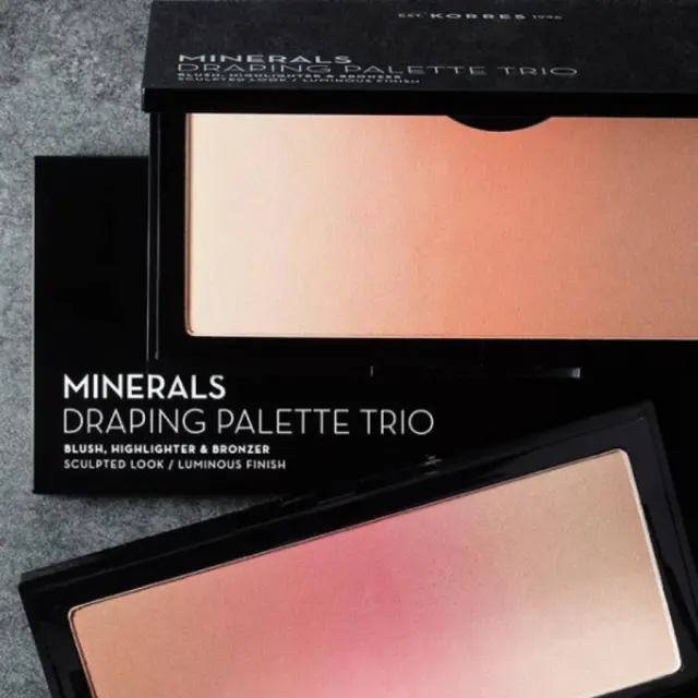 ΚΟΡΡΕΣ Minerals Draping Palette Trio Pink 21g 2