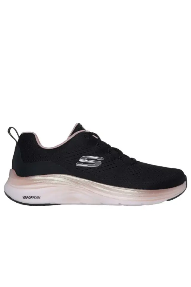 Skechers Vapor Foam Γυναικεία Ανατομικά Sneakers Μαύρα - 37